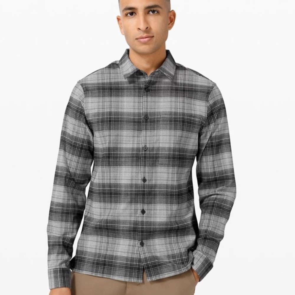 Mens Lululemon Large Flannel